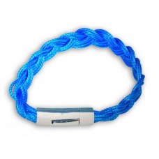 Bright Blue Bracelet. Macaraya products are the latest fashion industry accessory.